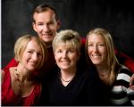 My family...Kindra, Steve, Gail, Christine