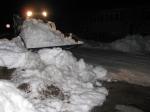 Snow removal  all night....