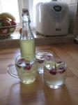 Home made elderflower drink