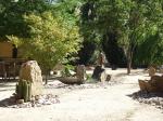 Stone Groupings in gravel garden