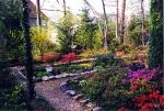 pathway into the gardens