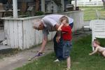 papa and Trey and Logan