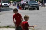 Logan and Trey at the 4th parade2011