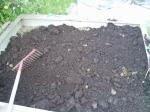 The water-retaining soil added