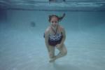 Under water pic of granddaughter