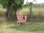 My vintage shabby chic lawn rocker