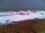 Waves crashing at the Paradise Point.