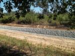 Gravel ready to be spread