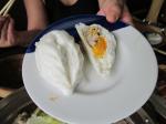 Pork Dumpling with salted egg yoke.