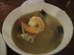 Traditional Thai soup "Tom yam"