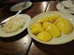 Mango with sticky rice