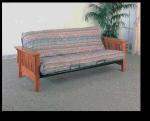 Crane Mission Style Futon Frame in Solid Oak