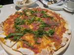 Prosciutto Pizza with Arugula