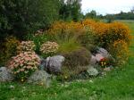 Welcome Garden in Fall colors