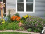 Front flower bed