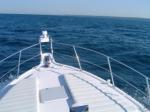 Boat ride on Lake Michigan in July